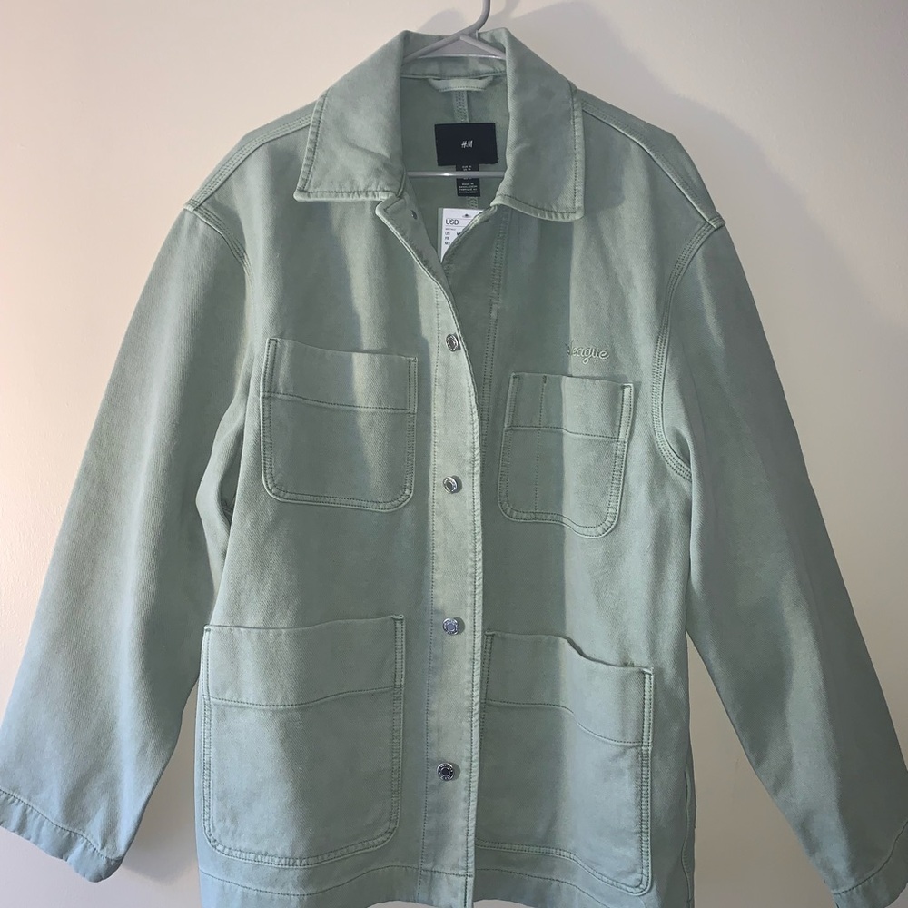 H&M Sage Green Jacket